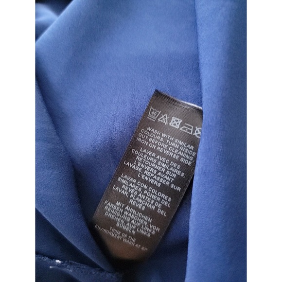 ASOS DESIGN pleated Chiffon Checkered Yellow & Blue Maxi skirt size 4 Coquette - Picture 8 of 9